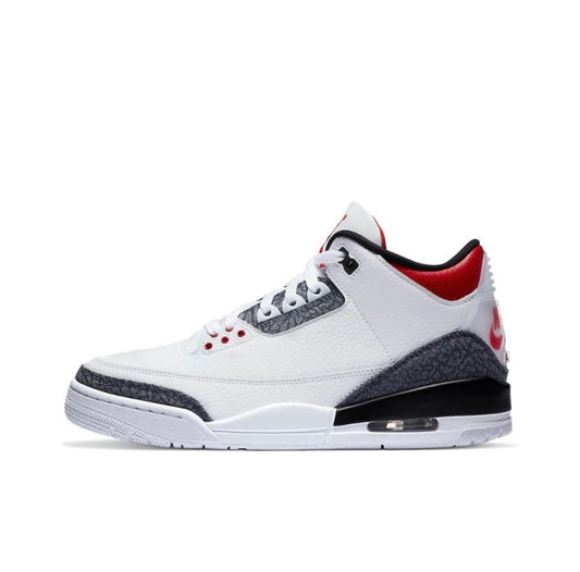 Air Jordan 3 Fire Red Denim