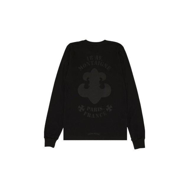 Chrome Hearts Paris Exclusive Black Black Longsleeve BF