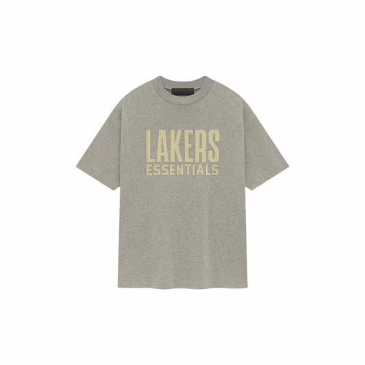 Essentials FW24 NBA Lakers Warm Heather Tee