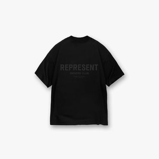 Represent Owner's Club Reflective Black Tee