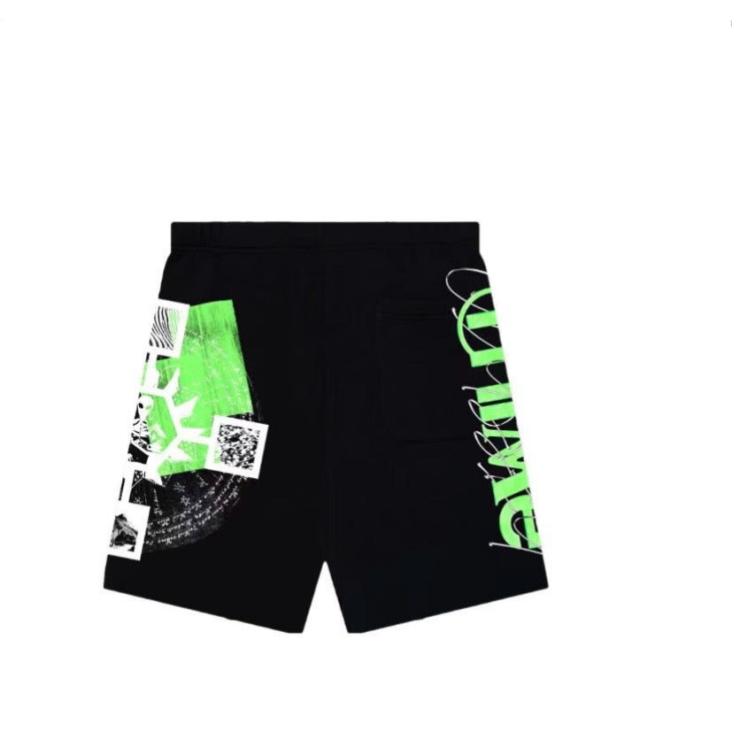 Rhime Aline Four Diagrams Black Shorts MrMEE
