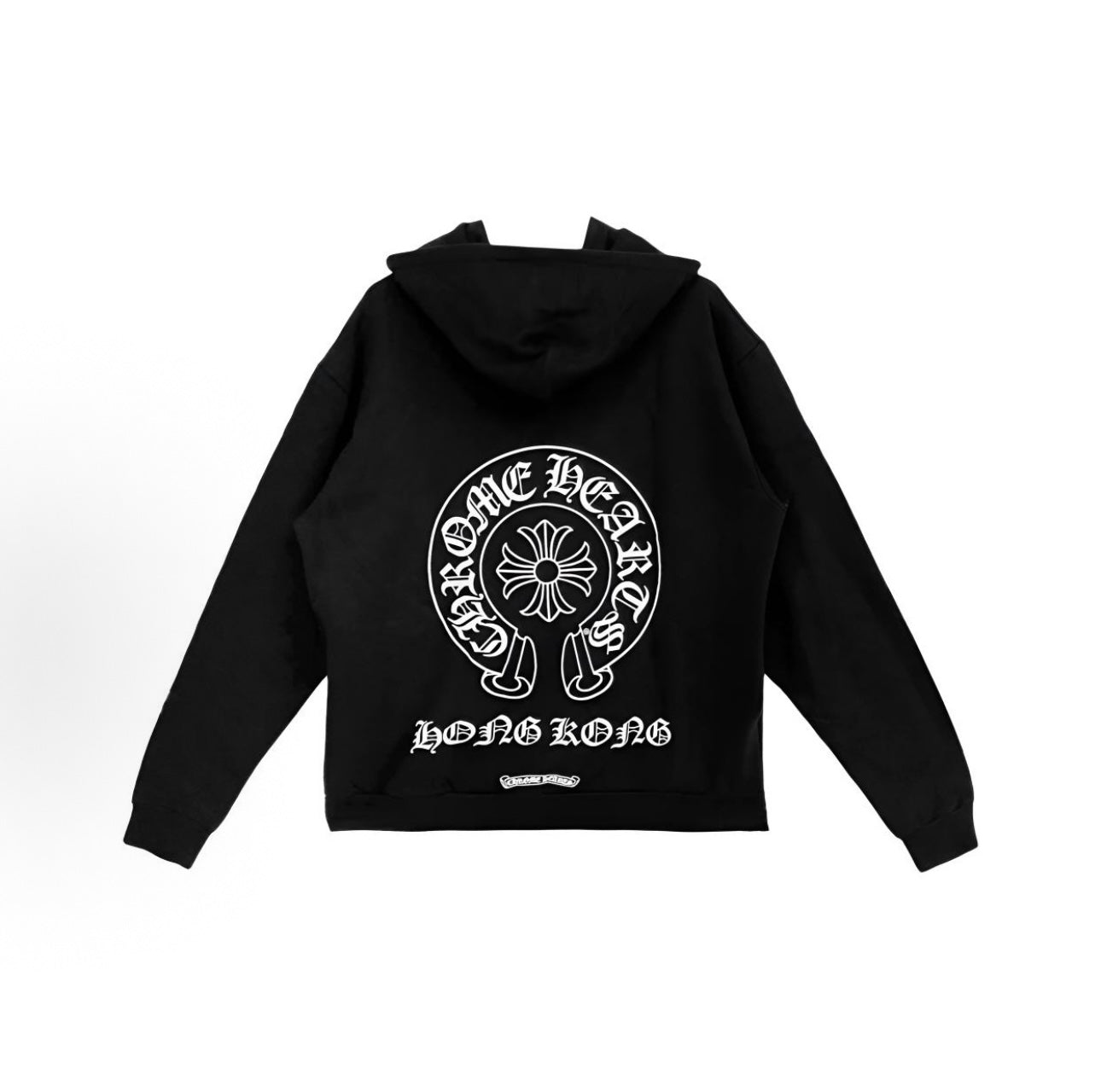 Chrome Heart Classic Logo Hong Kong Black Jacket L