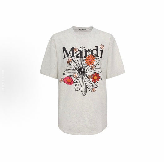 Mardi Mercredi Grey Tee