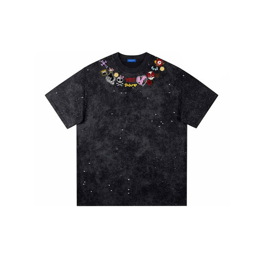 SWAMP AREA Black Tee