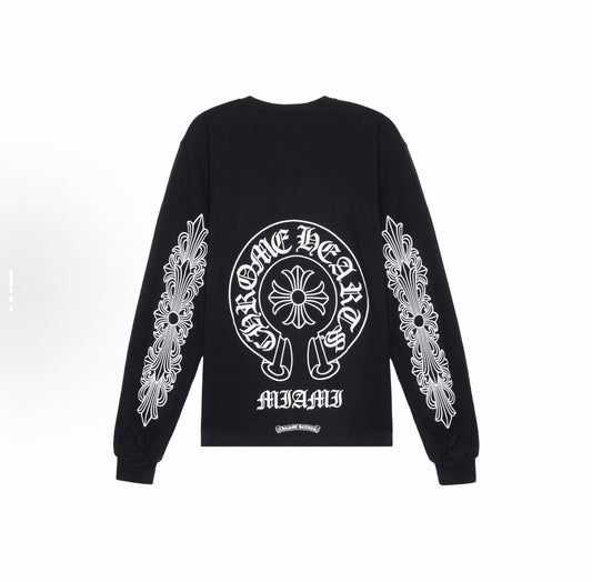Chrome Hearts Black Long Sleeve Beijing