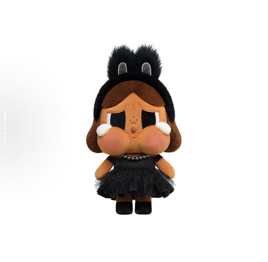Pop Mart Crybaby Shiny Shiny Black Plush Doll