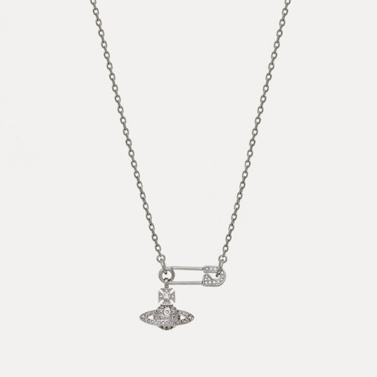 Vivienne Westwood Lucrece Platinum Pendant