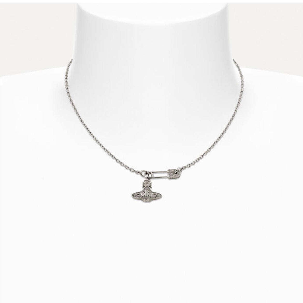 Vivienne Westwood Lucrece Platinum Pendant