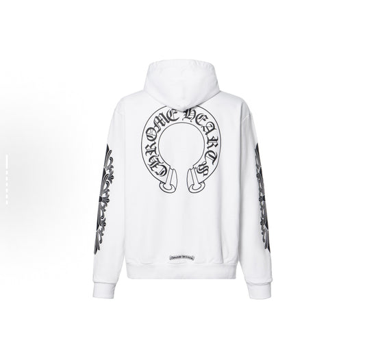 Chrome Hearts Classic White Hoodie