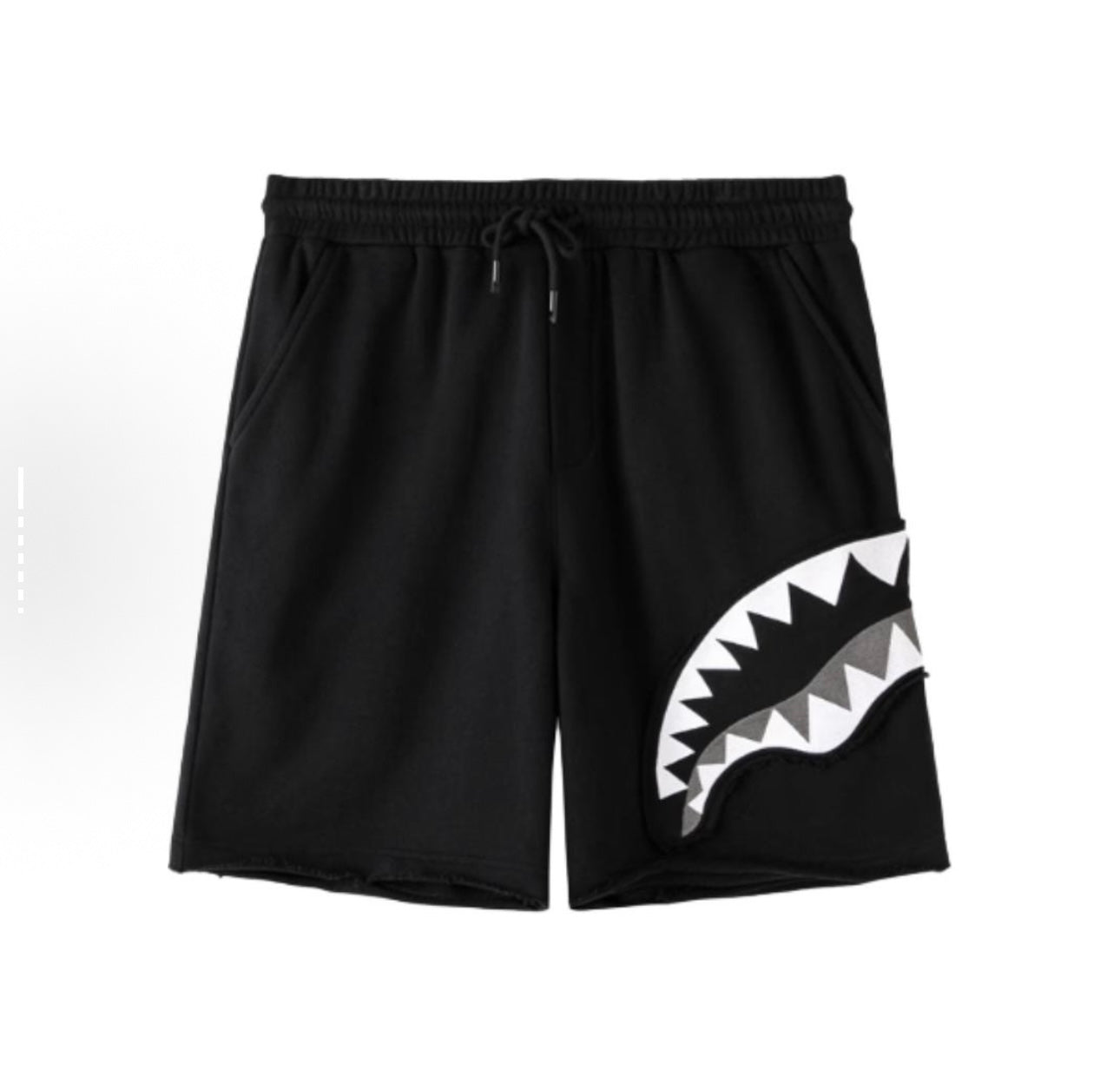 SPRAYGROUND Shark Black Shorts