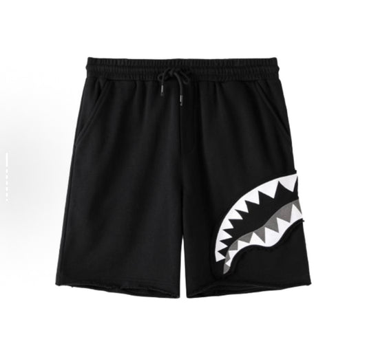 SPRAYGROUND Shark Black Shorts
