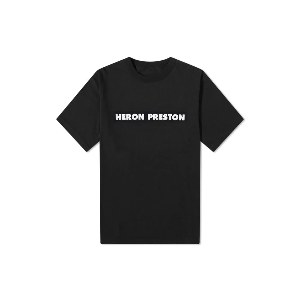 Heron Preston This Is Not Collaboration Merch Black Tee