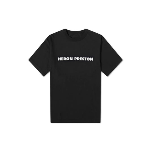 Heron Preston This Is Not Collaboration Merch Black Tee