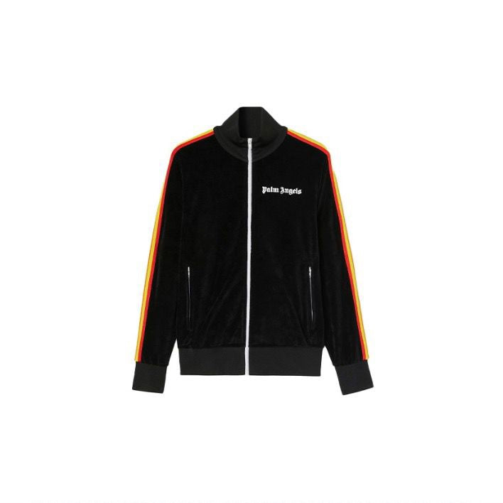 Palm Angels Rainbow Black White Track Jacket