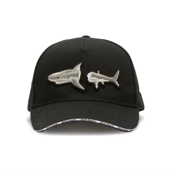 Palm Angels Kill The Shark Black Cap