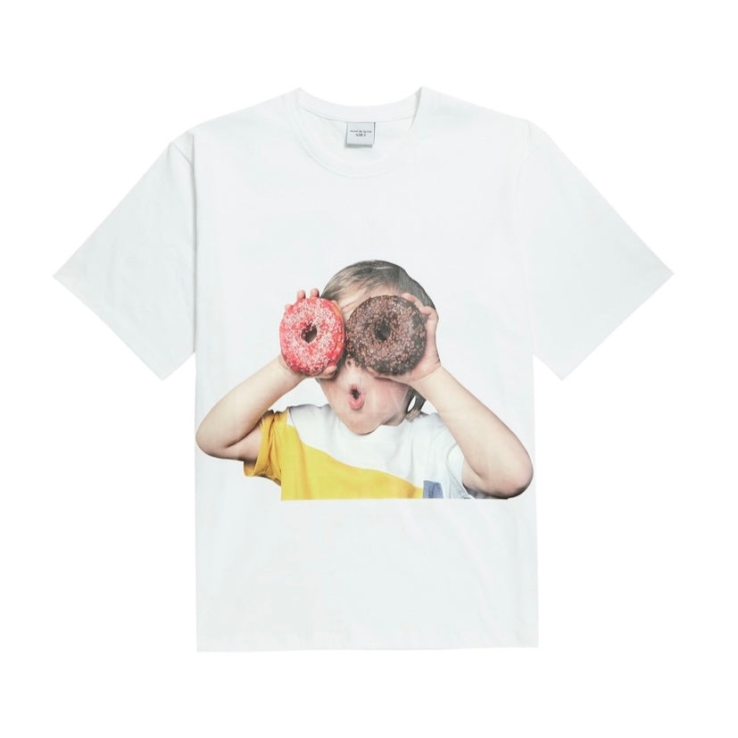 ADLV Baby Face Donut 1 White Tee