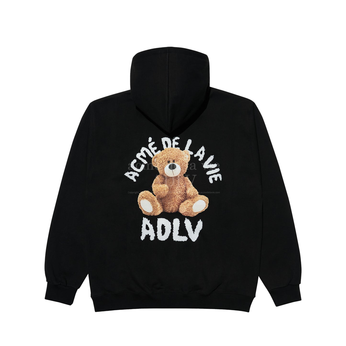 ADLV Teddy Bear (Bear Doll) Black Hoodie