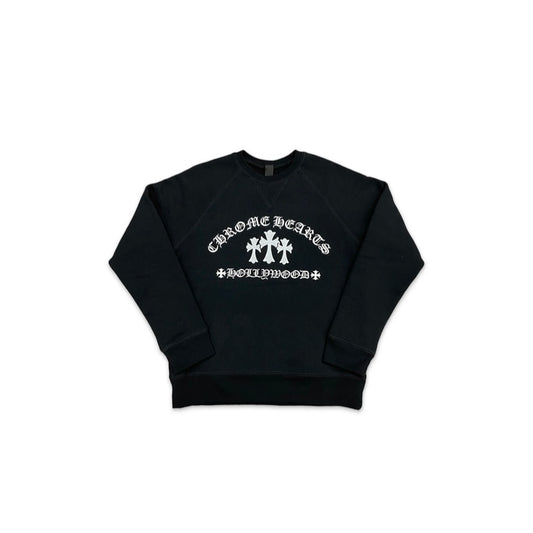 Chrome Hearts Cemetery Cross Black Sweatshirt