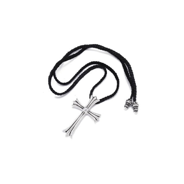 Chrome Hearts Large CH Cross Silver Pendant