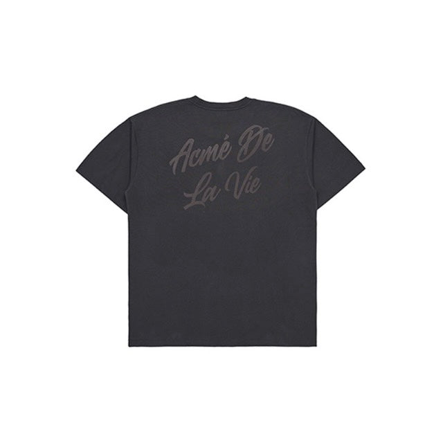 ADLV Script Logo Charcoal Tee