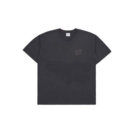 ADLV Script Logo Charcoal Tee