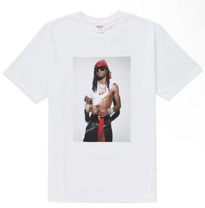 Supreme Playboi Carti White Tee