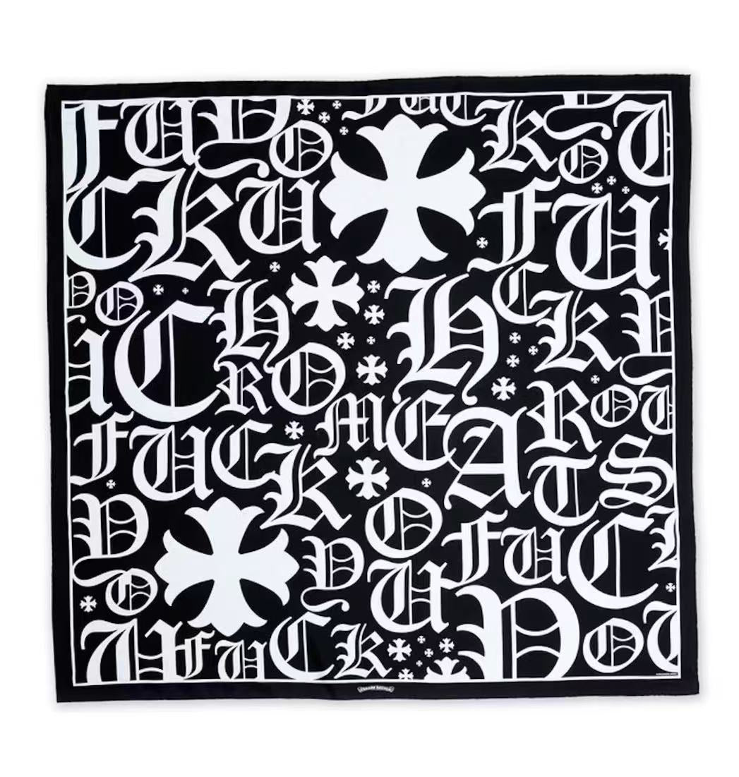 Chrome Hearts FU Scarf