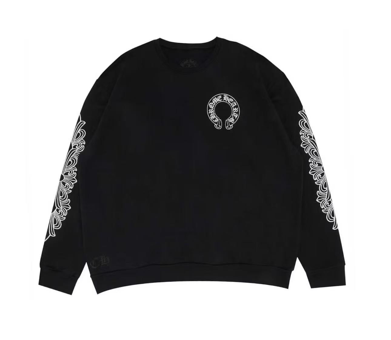 Chrome Hearts Scroll Black Longsleeve