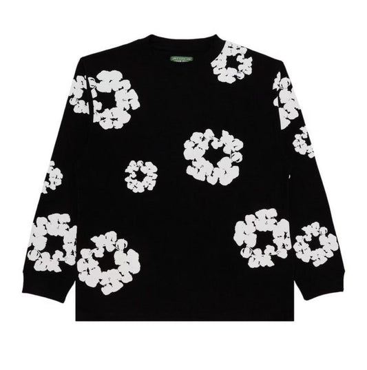 Denim Tears The Cotton Black Sweatshirt JM