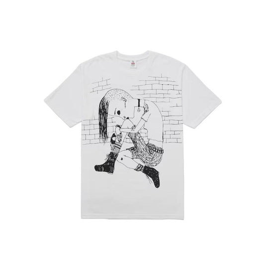 Supreme Yohji Thinker White Tee	 JM