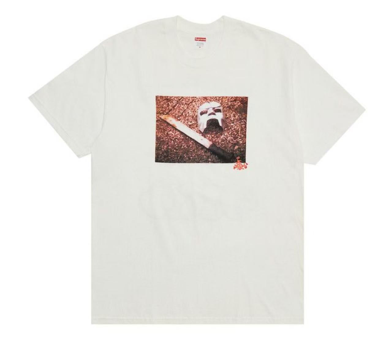 Supreme MF Doom White Tee JM