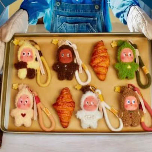 Pop Mart Twinkle Twinkle Savor The Moment Series Fresh Baked Plush Pendant Blind Box