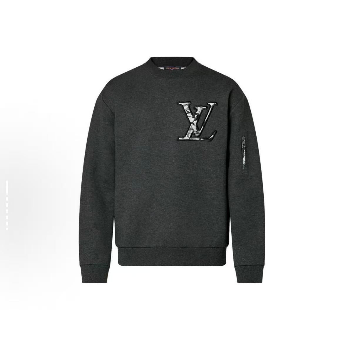 Louis Vuitton Cotton Crewneck (Grey) BF