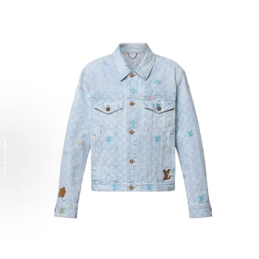 Louis Vuitton Tyler The Creator Denim Jacket (Blue) BF