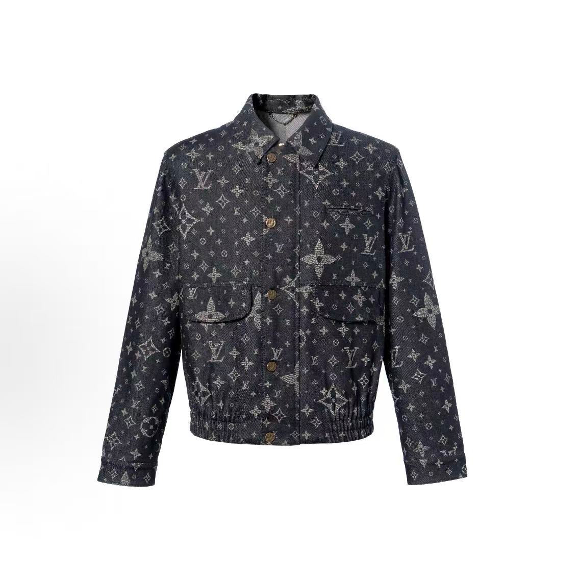Louis Vuitton Monogram Denim Jacket (Black) BF