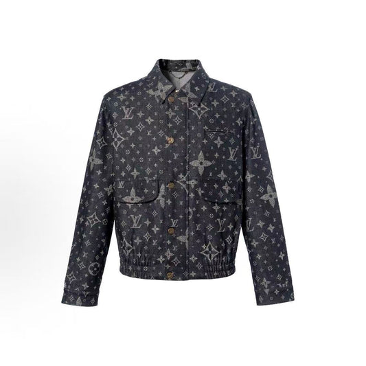 Louis Vuitton Monogram Denim Jacket (Black) BF