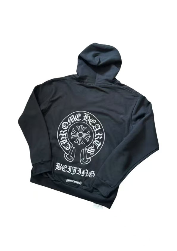 Chrome Hearts Classic Logo Beijing Black Jacket