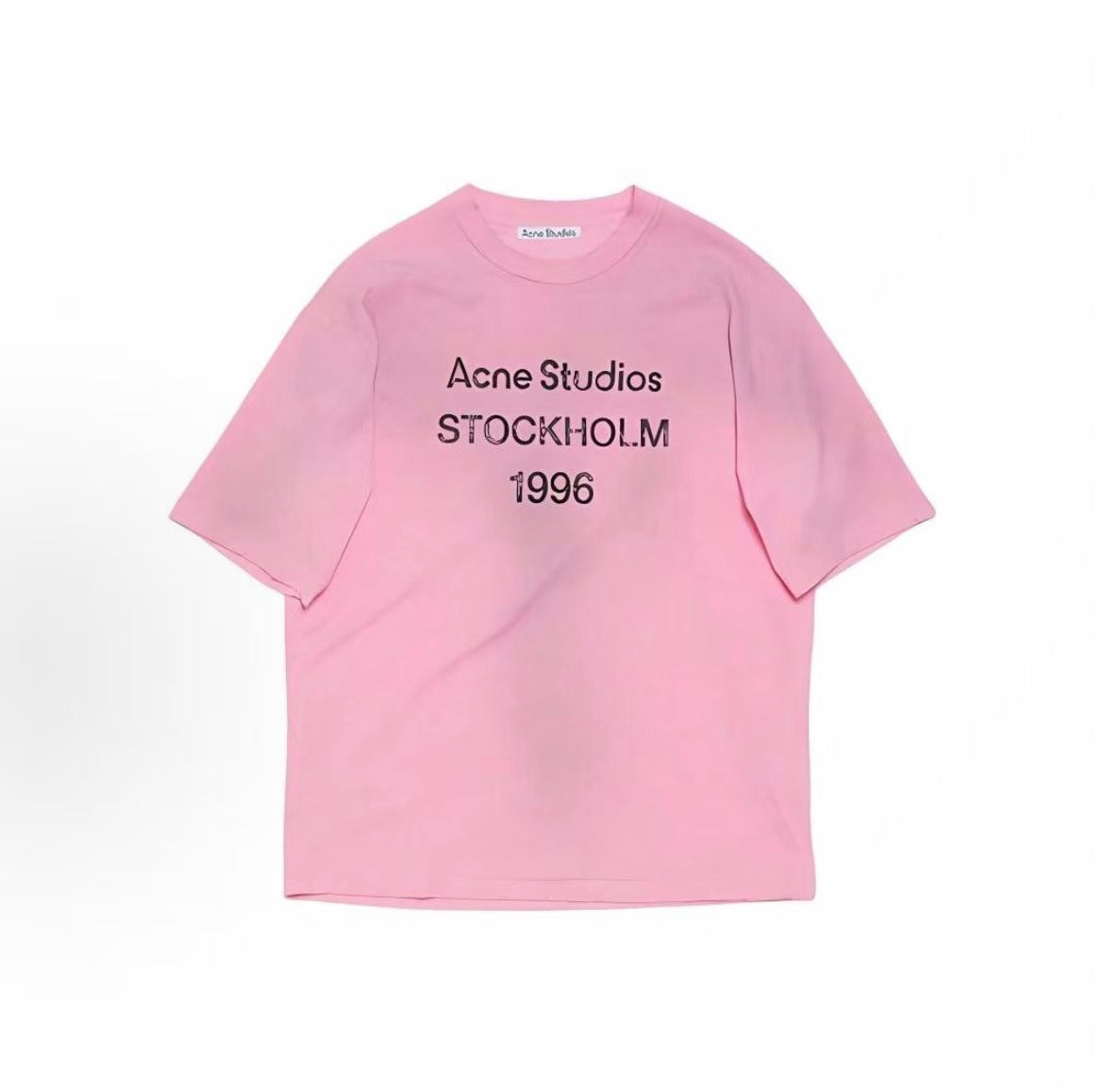 Acne Studios Stockholm 1996 Logo Pink Tee