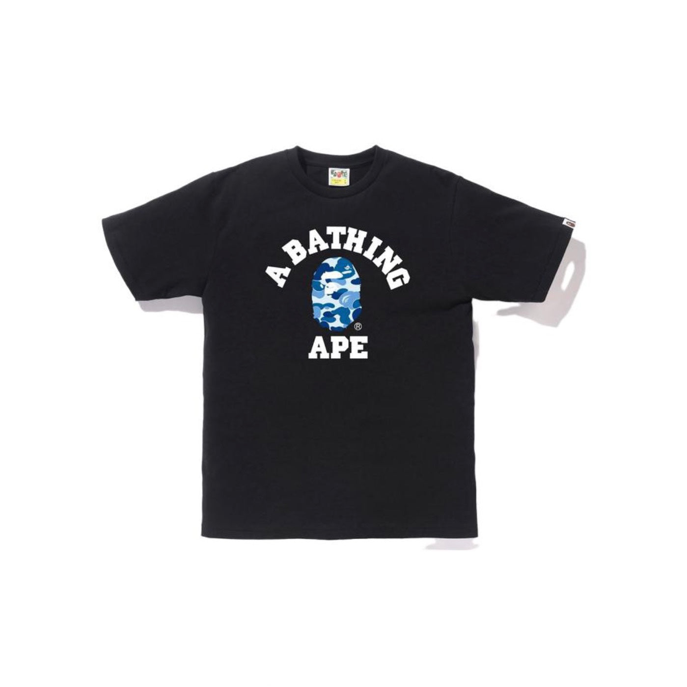 Bape 005 ABC Camo College Black Blue Tee