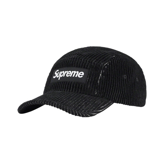 Supreme 2-Tone Cordura Black Camp Cap