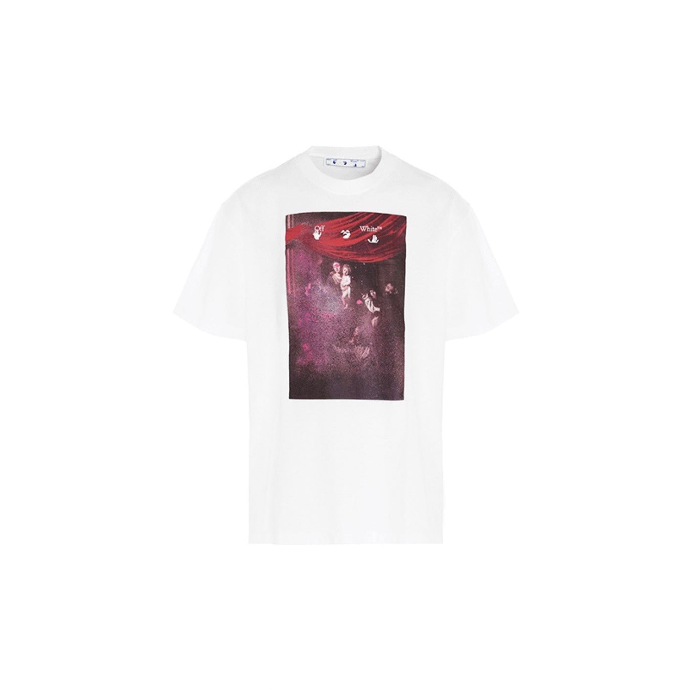 Off-White Sprayed Caravaggio White Tee