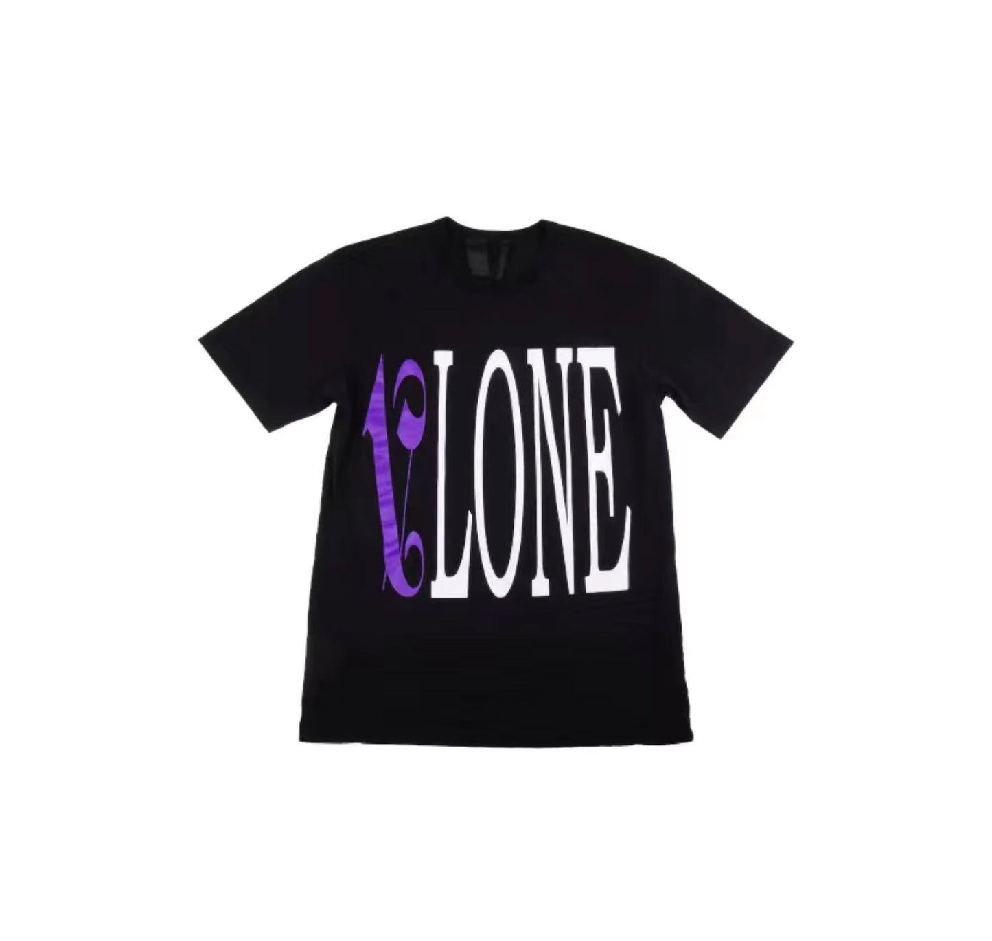 Vlone Palm Angels Purple Black Tee