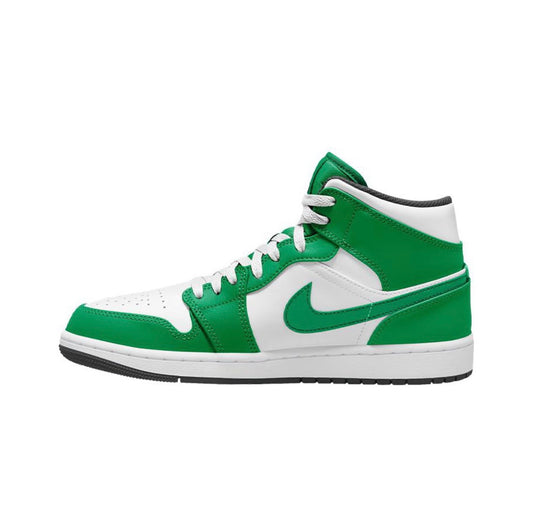 Air Jordan 1 Mid Lucky Green