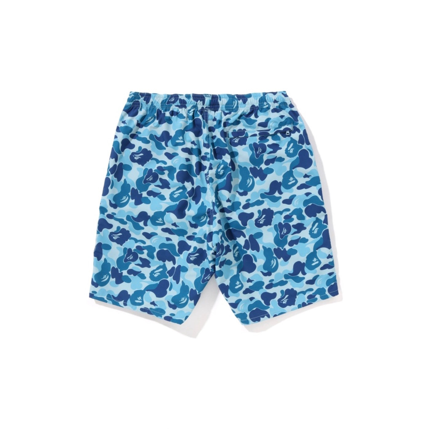 Bape ABC Camo Blue Beach Shorts