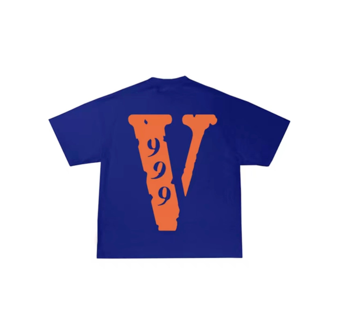 Vlone Juice Wrld 999 Blue Tee