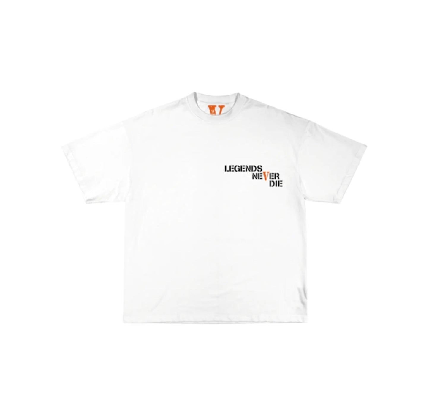 Vlone Juice Wrld Butterfly White Tee