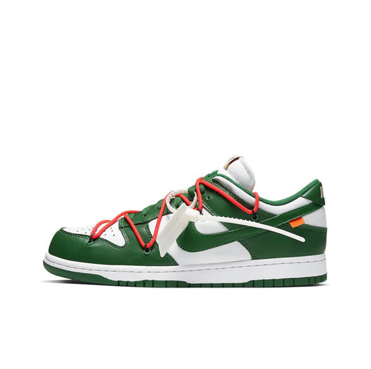 Dunk Low Off-White Pine Green