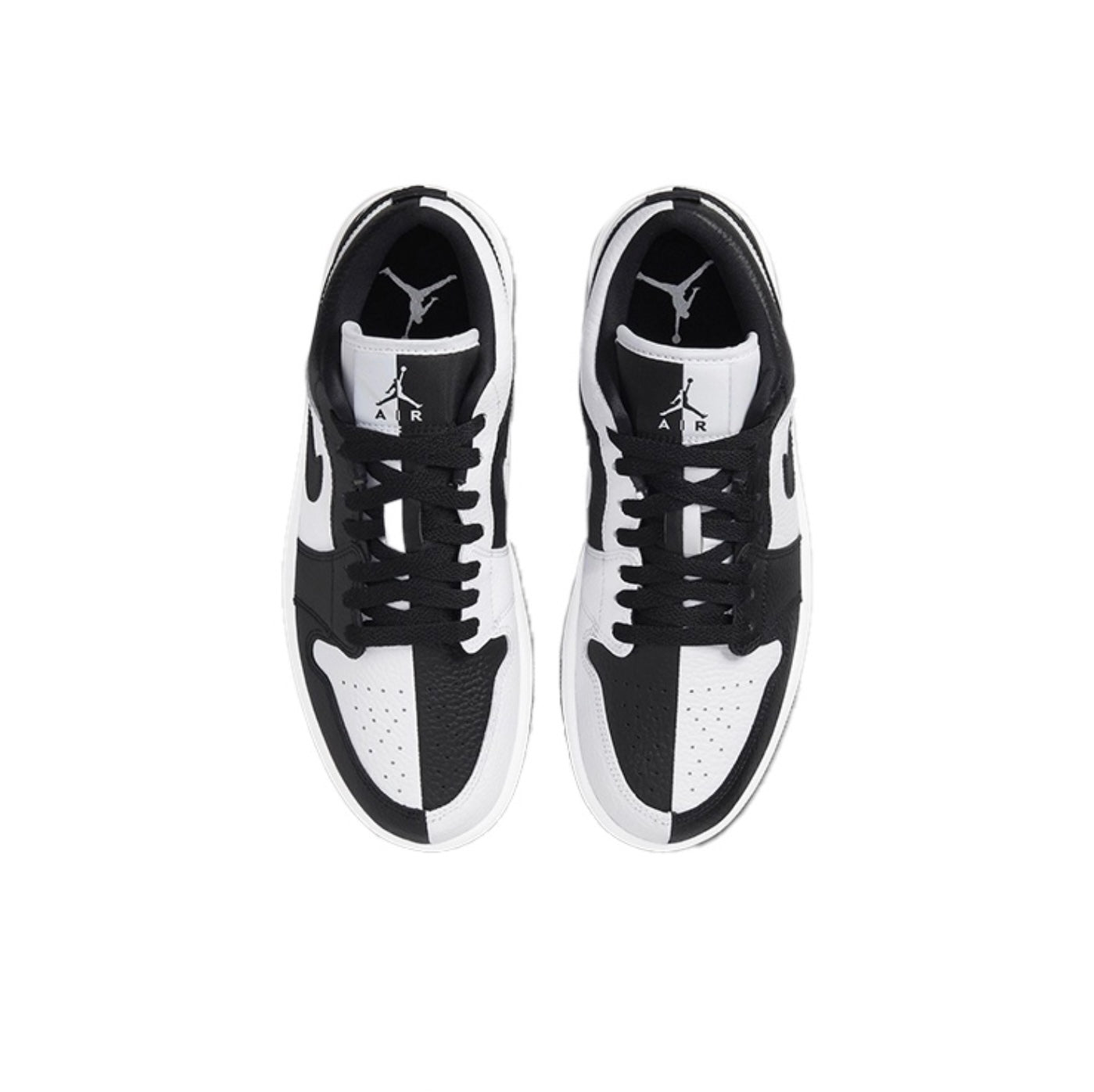 Air Jordan 1 Low Homage Split White Black Women