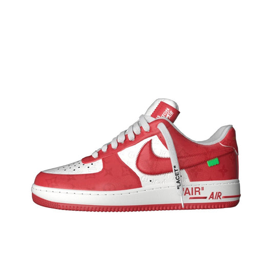 Air Force 1 Low Louis Vuitton Red