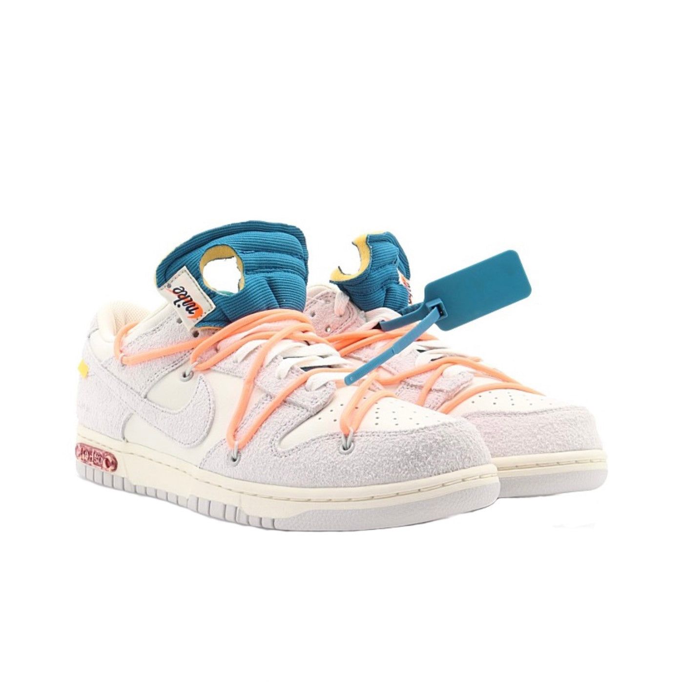 Off-White nike dunk low lot19靴